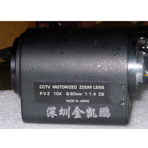   摄像机镜头  PVZ 10X 6-60MM 1：1.4CS