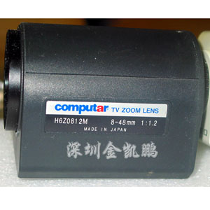 COMPUTAR  摄像机镜头  H6E0812M 8-48MM 1:l.2