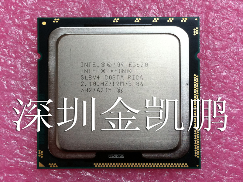Intel  E5620 12M Cache 2.40 GHz 5.86 GT/s  Xeon 四核