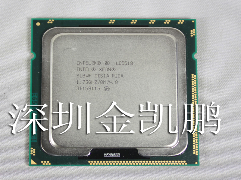 Intel  Xeon 四核  LC5518 8M Cache 1.73 GHz 4.80 GT/s